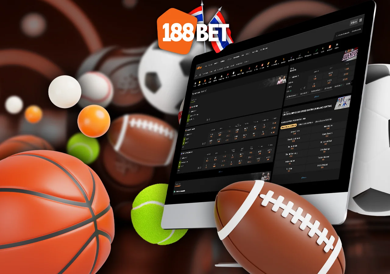 188BET ให้บริการการเดิมพันกีฬาหลายประเภทสำหรับผู้เล่นทั้งในไทยและต่างประเทศ